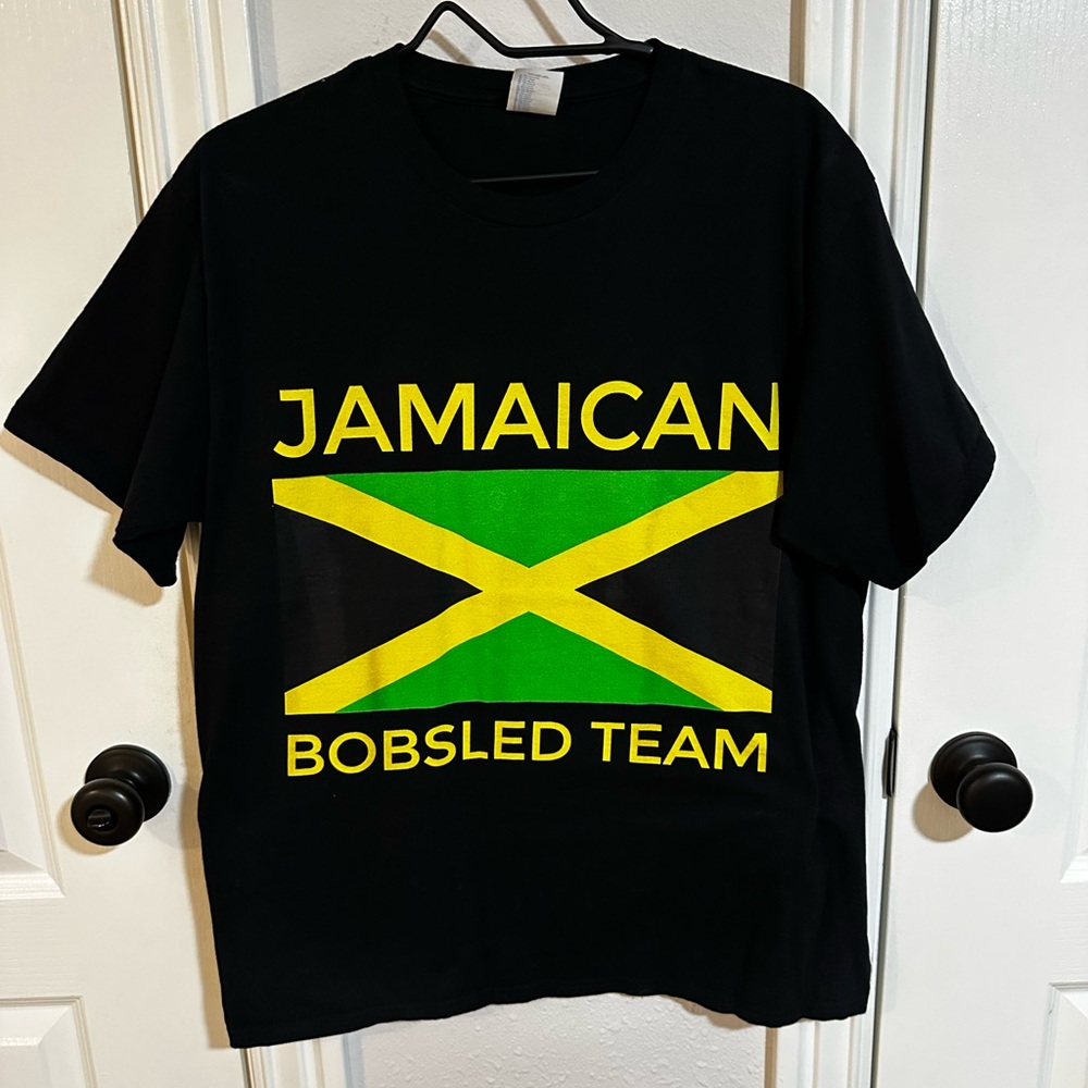 Jamaican Bobsled Team T-Shirt 🇯🇲 Cool Runnings Inspired Graphic Tee | Large